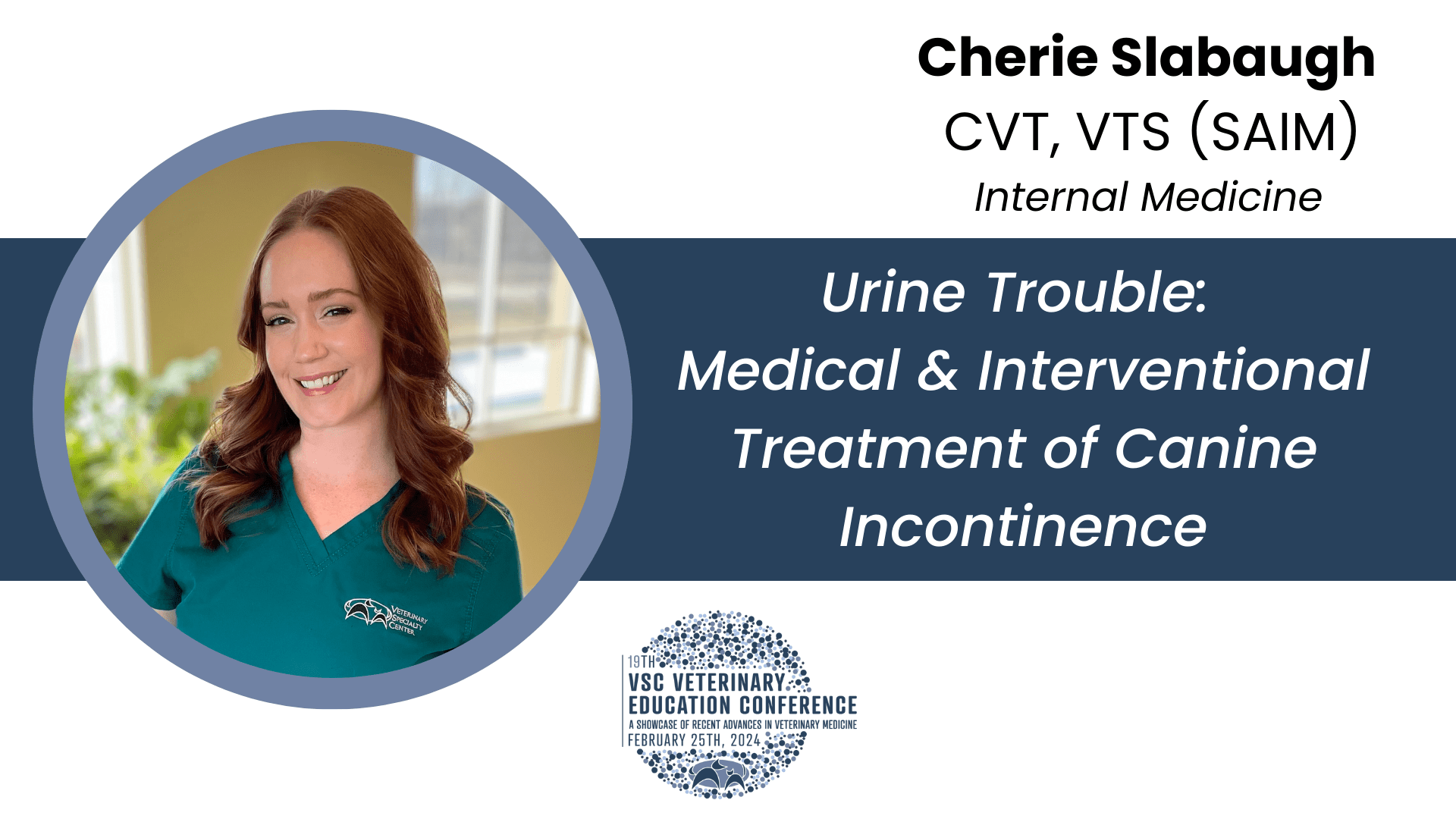 19th Vsc Vet Ed Urine Trouble