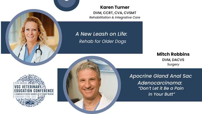 25th Vsc Vet Ed Doctor Lectures Rehab Older Dogs Anal Sac Adenocarcinom
