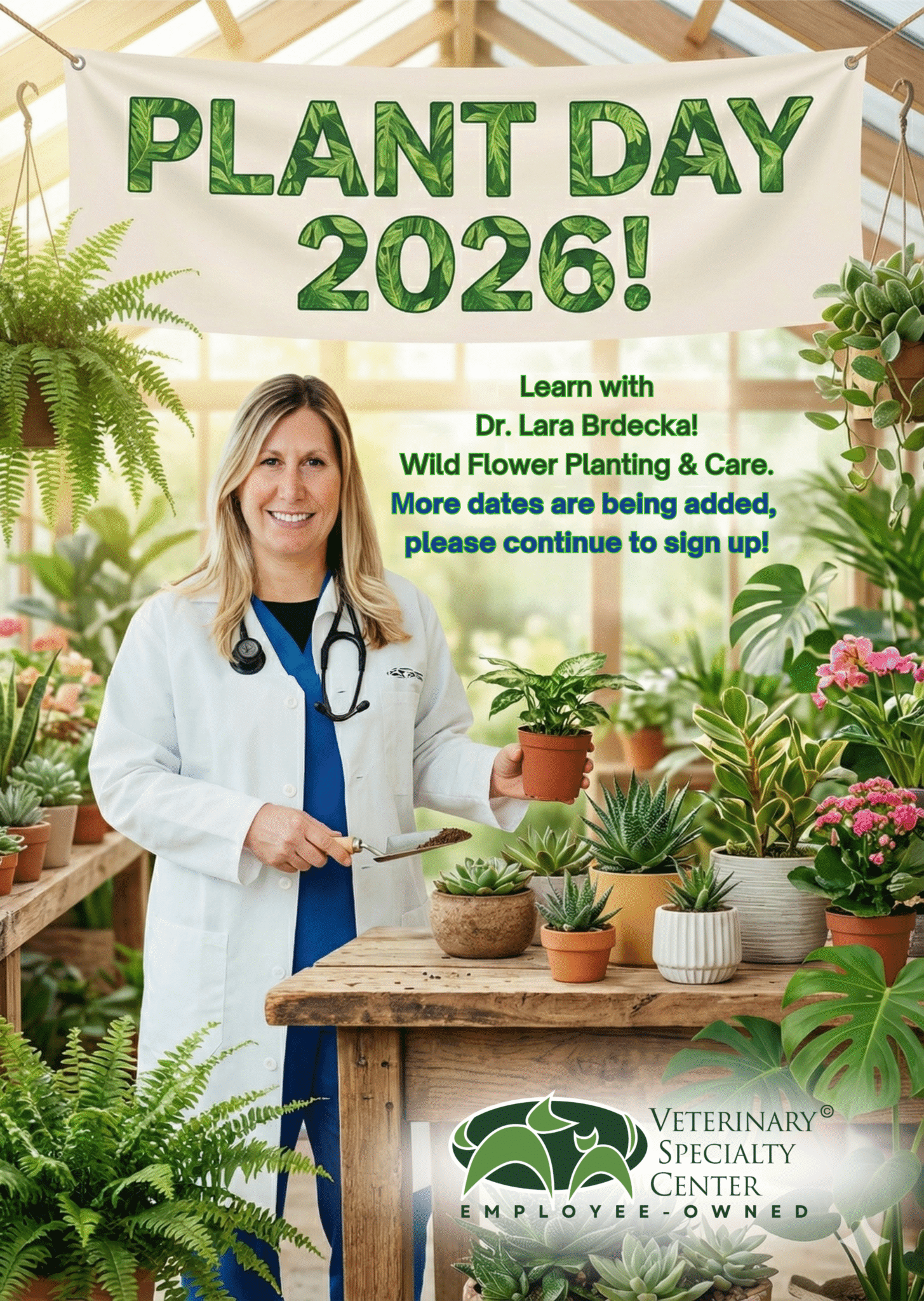 Learn With Dr. Lara Brdecka! Plant Care & Tips.