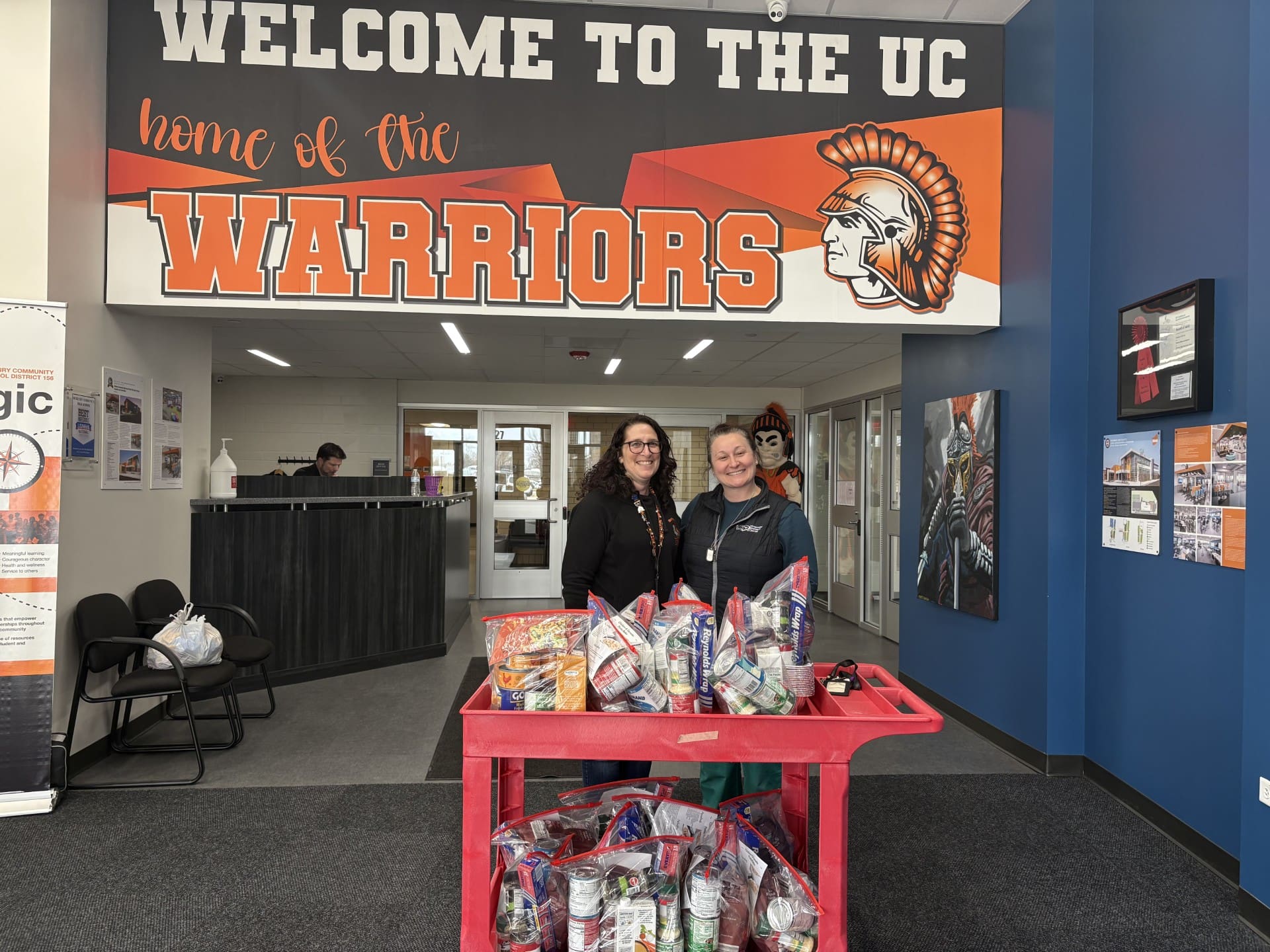 Mchenry High School Food For Thought Donation Picture Feb March 2026