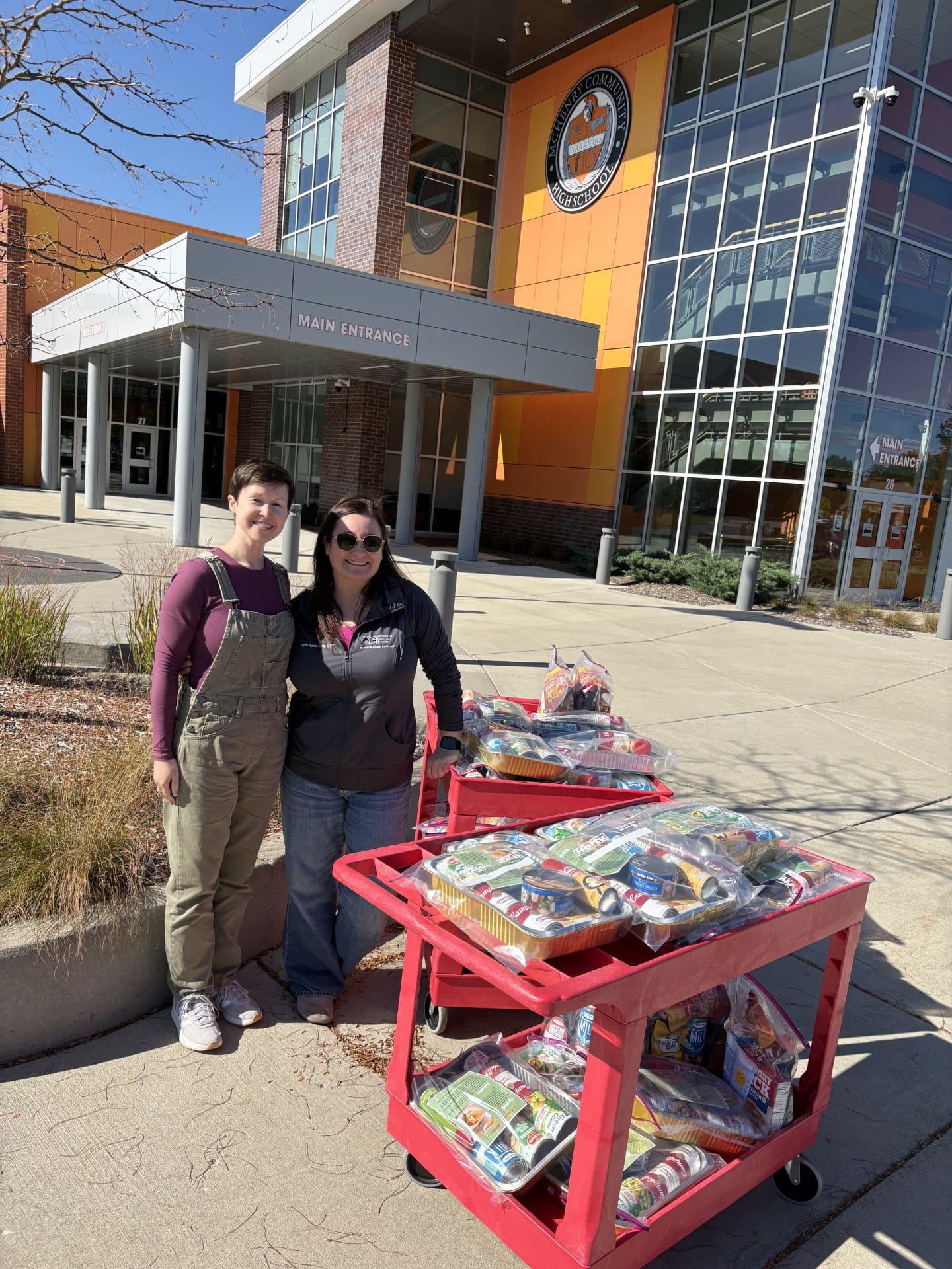Mchenry Hs Food For Thought Drop Off Pic